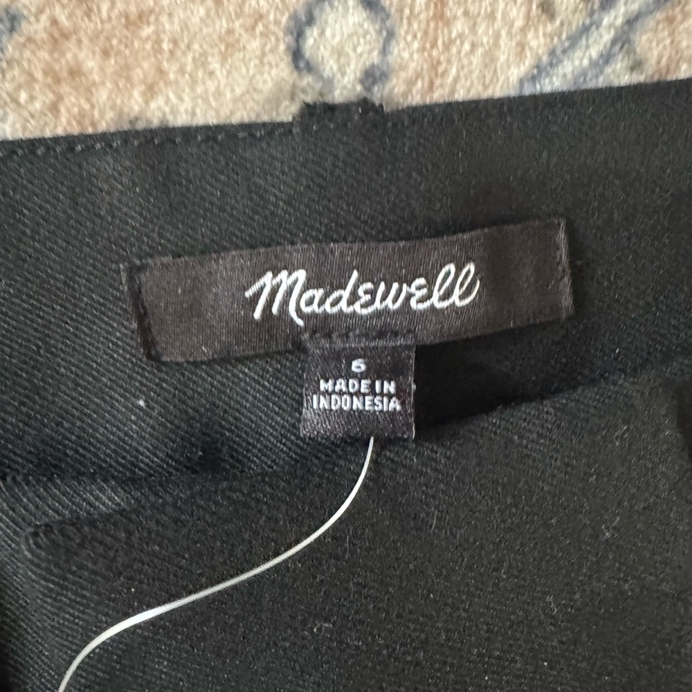 Madewell The Harlow Superwide-Leg Trouser in Brushed Twill - Picture 6 of 7